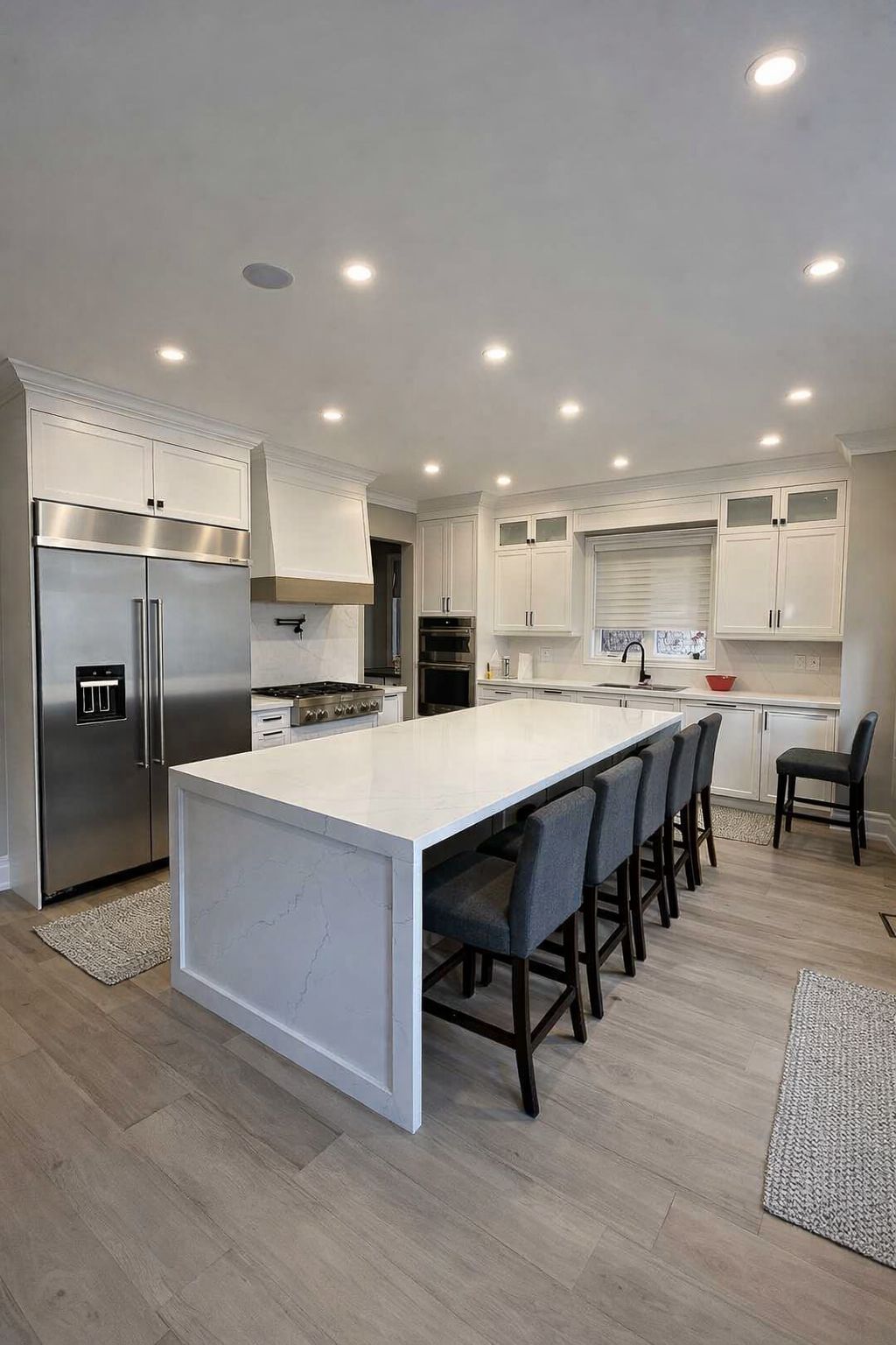 Open concept kitchen reno
