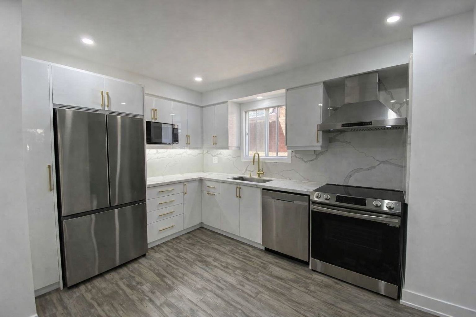 Full kitchen remodel L-shape