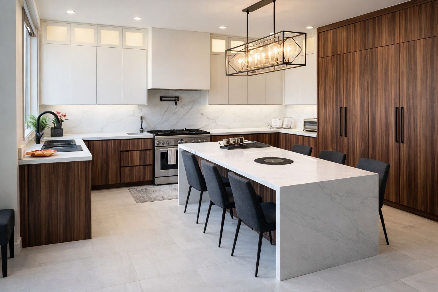 U-shape kitchen renovation Toronto