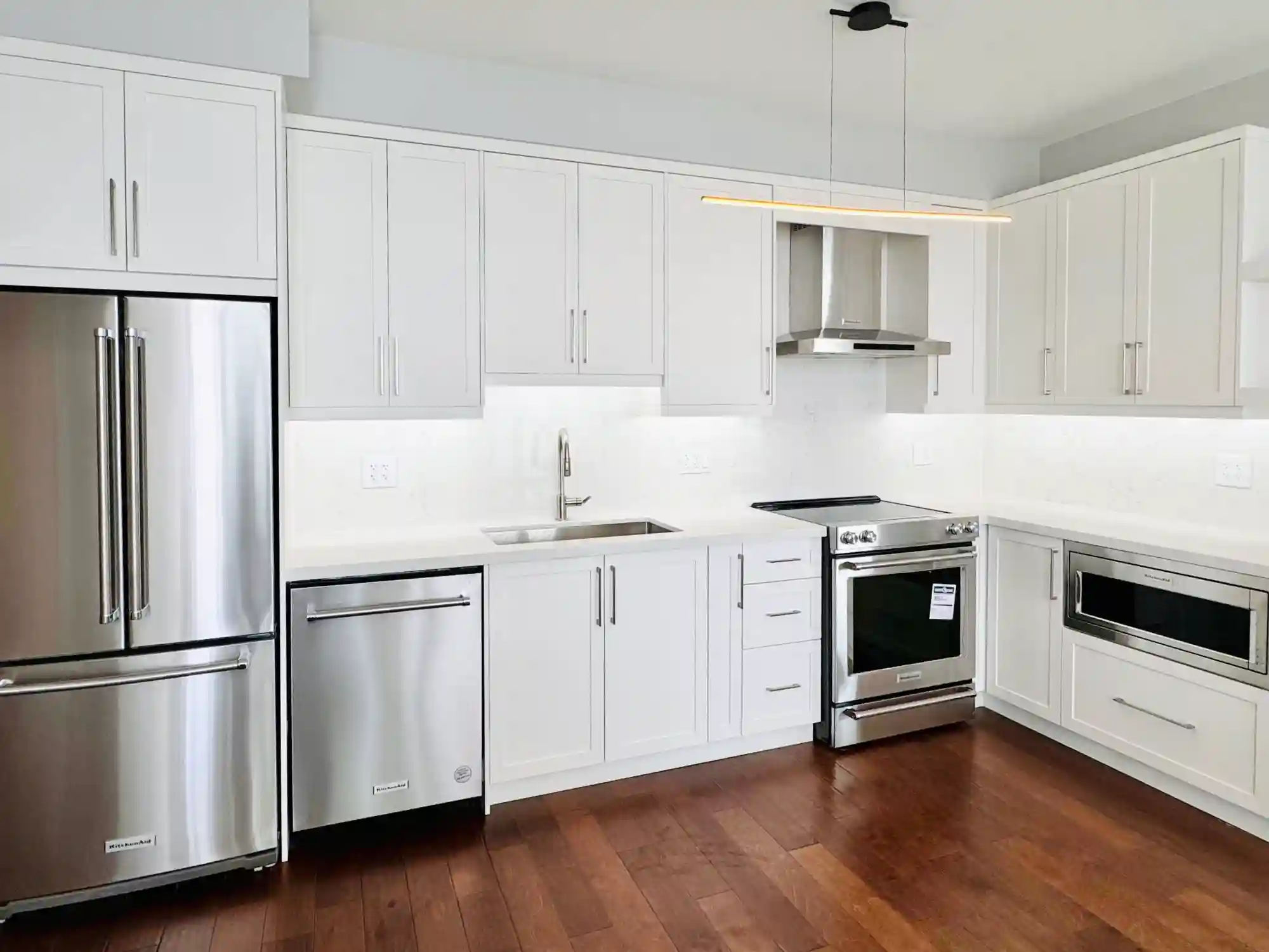 Completed Scarborough condo kitchen renovation